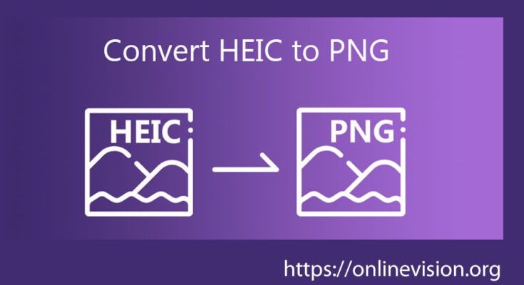 HEIC image to PNG